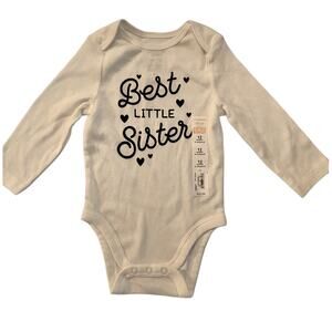 NWT Best Little Sister Onesie Size 12 Months